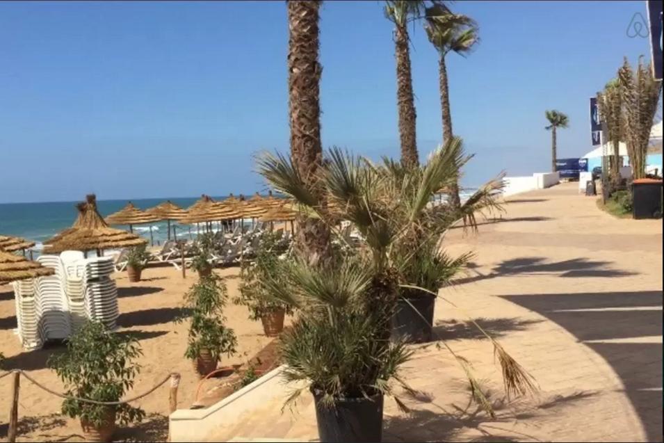 Plage Des Nations Apartment Sidi Bouqnadel Eksteriør bilde